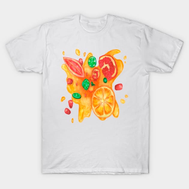 Citrus boom T-Shirt by Cloudlet55